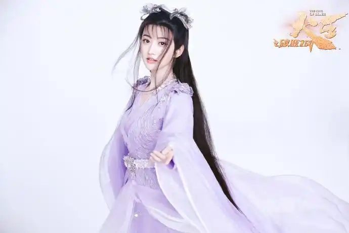 景甜《火王之破晓之战》仙气古装图片