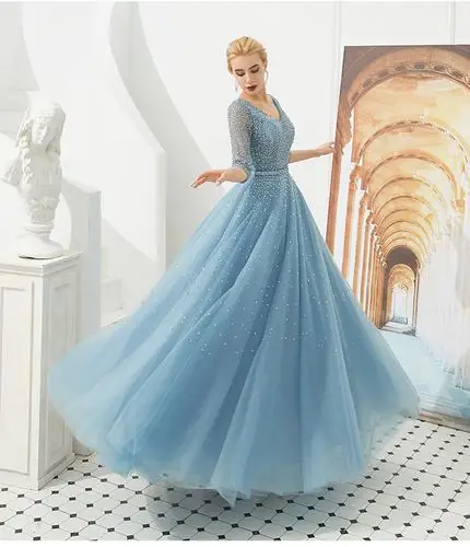 共199 件婚纱礼服蓝色梦幻相关商品