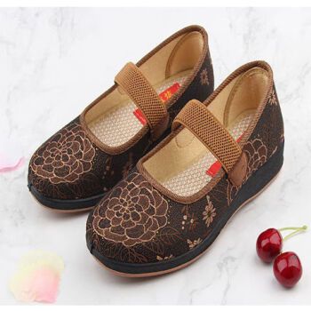 奶奶穿小脚鞋老北京布鞋女单鞋裹脚老人鞋老太太鞋小脚鞋奶奶鞋小码31