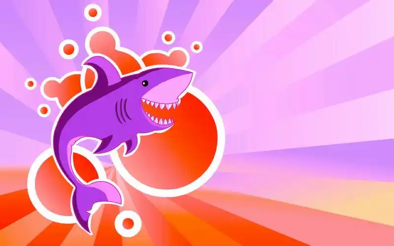 艺术设计,壁纸,鲨鱼