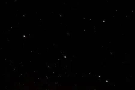 黑夜中的星星照片