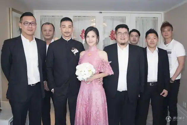 杨子姗喜嫁吴中天 私人婚礼低调甜蜜