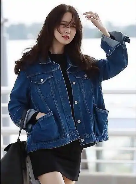 【街拍】林允儿凌乱中分现身机场,发型显得成熟太多不再少女!