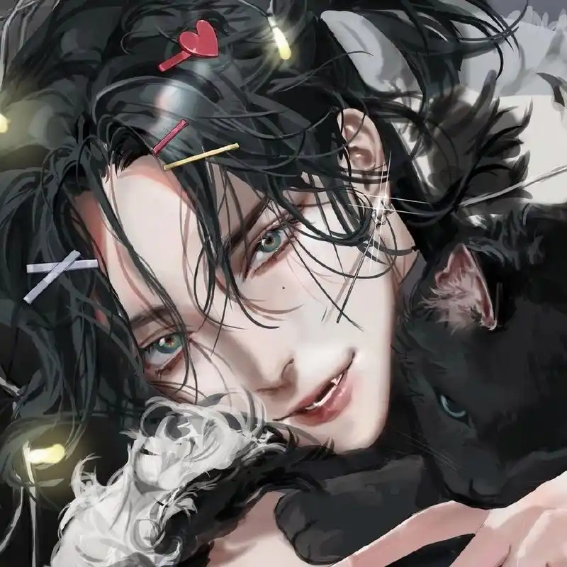 论霸总的多重风格7815男生帅气头像有了 插画师jettafield 31