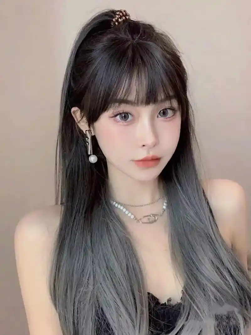 新长出来的黑头发这样染肯定错不了爱死了