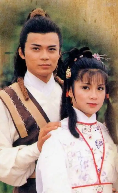 83版射雕英雄传翁美玲的美照,你还记得那个"俏黄蓉"吗?