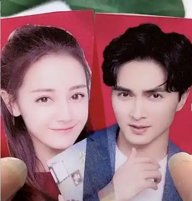 迪丽热巴和高伟光的宝宝长什么样当合成照片曝光比白滚滚还帅