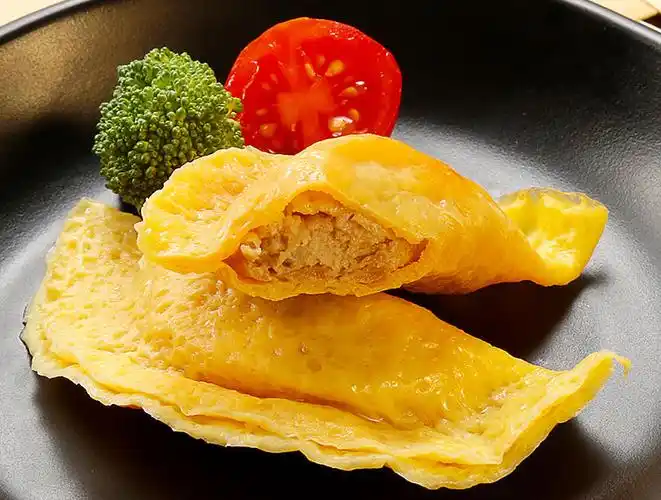 农家手工蛋饺40个 黄金蛋饺 精制鸡蛋猪肉大蛋饺 酒店特色私房菜