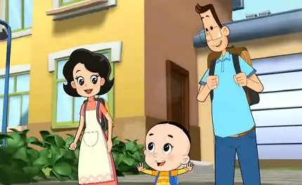 大头儿子的真名大头儿子一家叫什么名字围裙妈妈的真名是什么