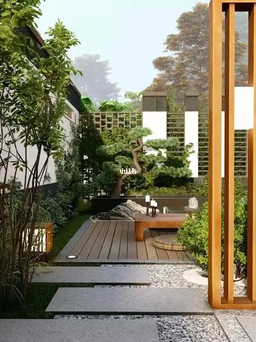 慢节奏的新中式庭院