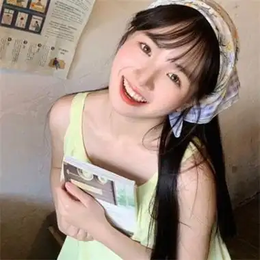 笑容开心女头氛围高清治愈系可爱女头-女生头像 - 壁纸之家