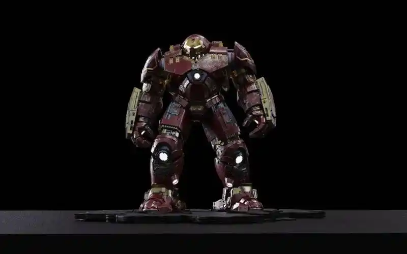 干货反浩克装甲渲染全流程