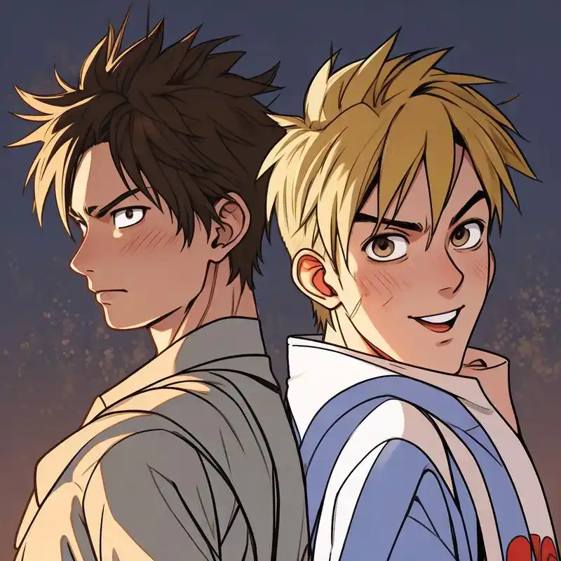 92 沙雕基友二人组漫画头像 96 哈哈,来看看这组超级沙雕的基友