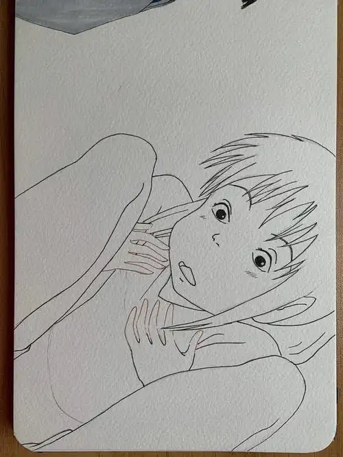 自学画画第二个365天第82天全细节过程图