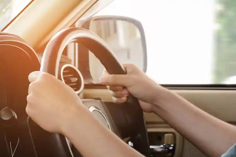 男人,开车,汽车,晚间