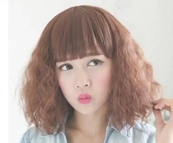 玉米烫短发如何打理 女生玉米烫短发发型效果图(3)