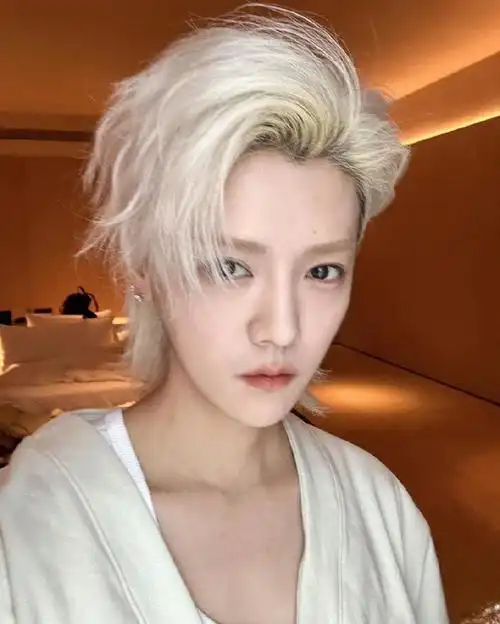 鹿晗银发剪短了##鹿晗回应剪发
