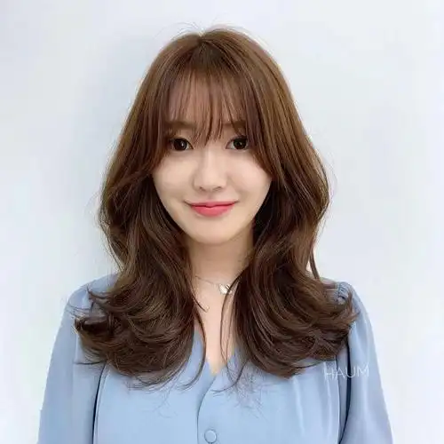 "渣女"网红大波浪卷_卷发