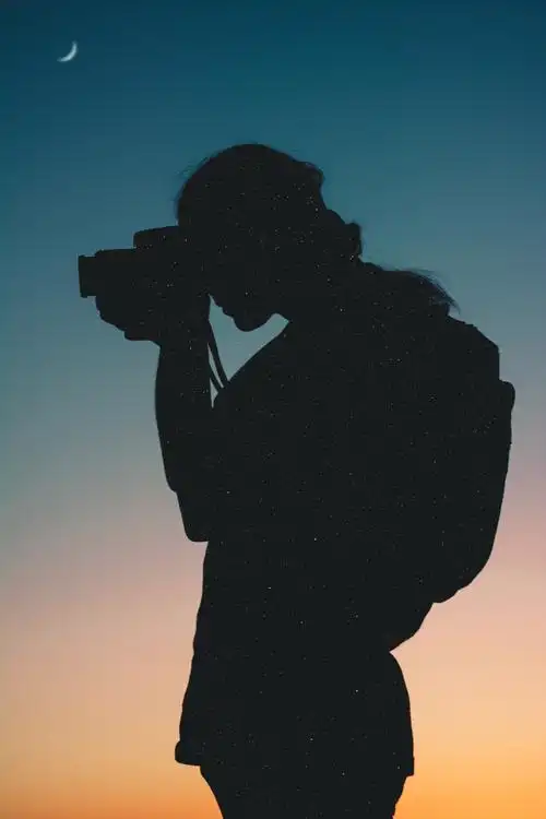 时尚女孩,女孩,轮廓,侧面,阴影,人物女孩侧面阴影轮廓图片 时尚女孩