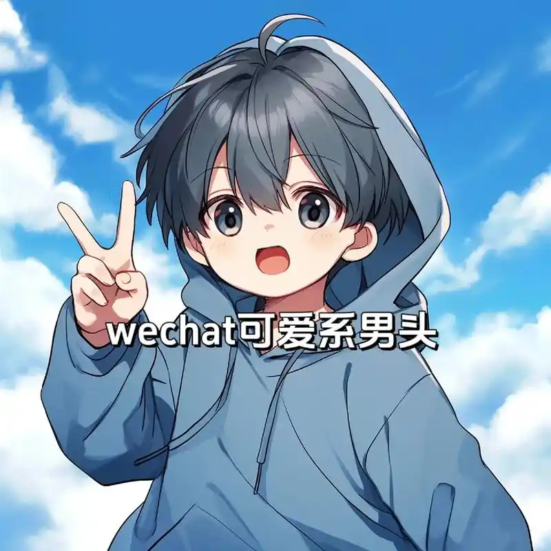 可爱男头.一眼沦陷的干净男头,给生活比个耶!#动漫头像 #超 - 抖音