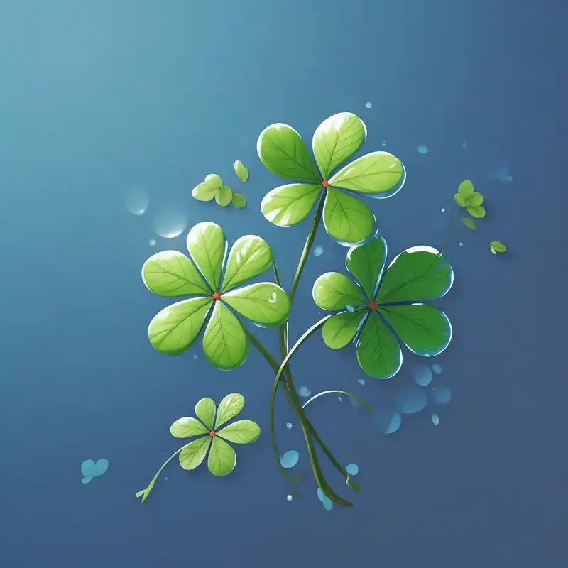 四叶草象征着幸运和美好,用它作为头像,每天都能拥有好心情.