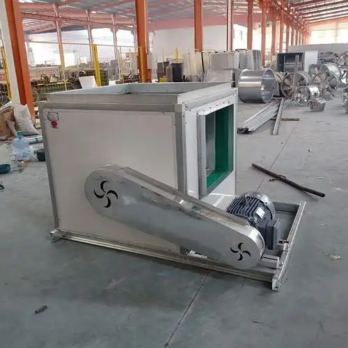 离心风机 空调风柜 低噪音柜式 酒店厨房排烟箱 | 风机盘管|空调机组