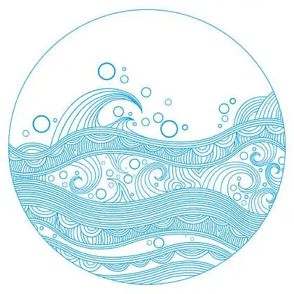 2705317蓝色海浪底纹矢量素材2705897129叶子纹路89740装饰的叶子设计