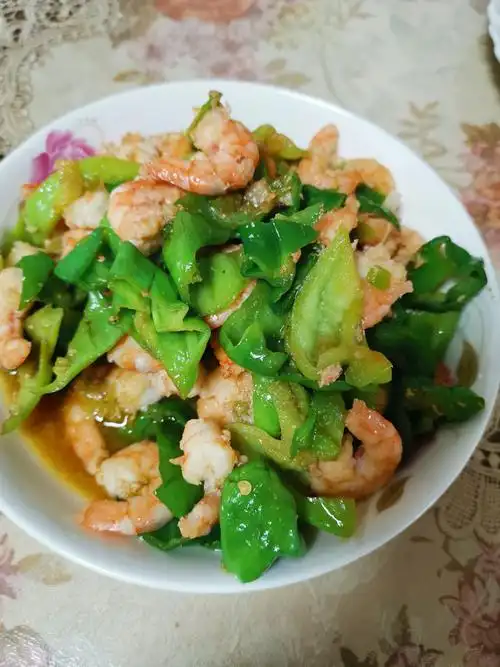 辣椒炒虾仁