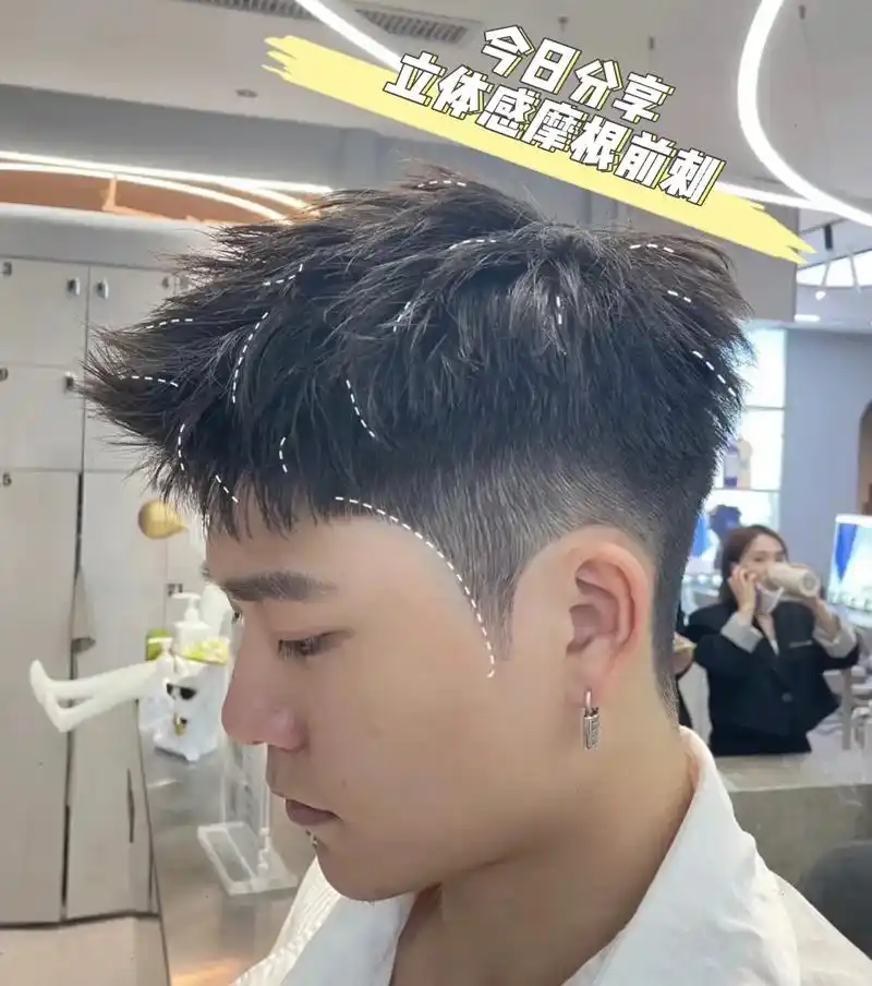立体摩根前刺.男生想要变帅,先从发型入手,欢迎来到阿尔文 的 - 抖音
