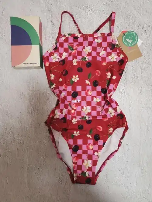 分享delightpool樱桃女士三角连体泳衣