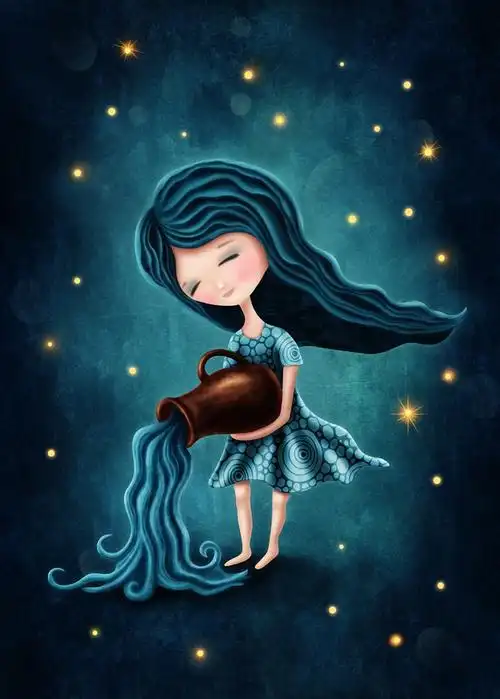 十二星座之水瓶座 - 素材公社 tooopen.com