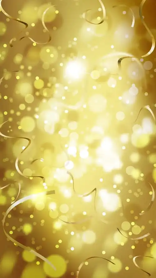 金色华丽圣诞节背景素材免费下载_觅元素