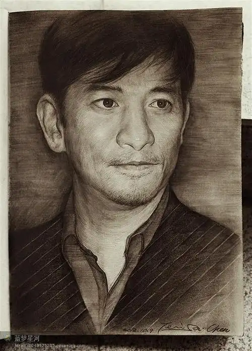 梁朝伟|插画|商业插画|陈万钢 - 原创作品 - 站酷 (zcool)