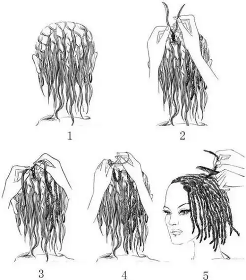 也可以走日系风格,染成彩色,甚至你只是挑染过的头发编成脏辫估计效果