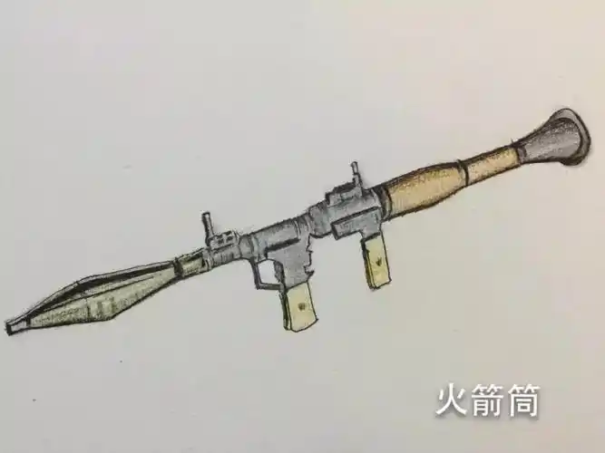 火箭筒(手绘原创:郭琳)一九八二年,牛哥退伍后,一直担任寨子里的民兵