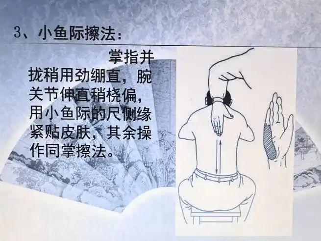 摩法.擦法.小鱼际擦法.搓法:抹法