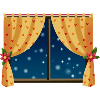 卡通窗户