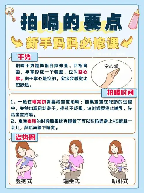 新生儿拍嗝的姿势9215一篇搞懂如何给宝宝拍嗝