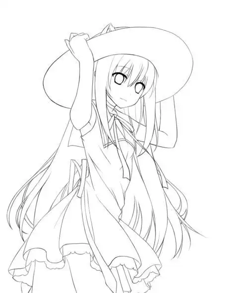 画动漫人物教程全身 教我画动漫人物女孩全身