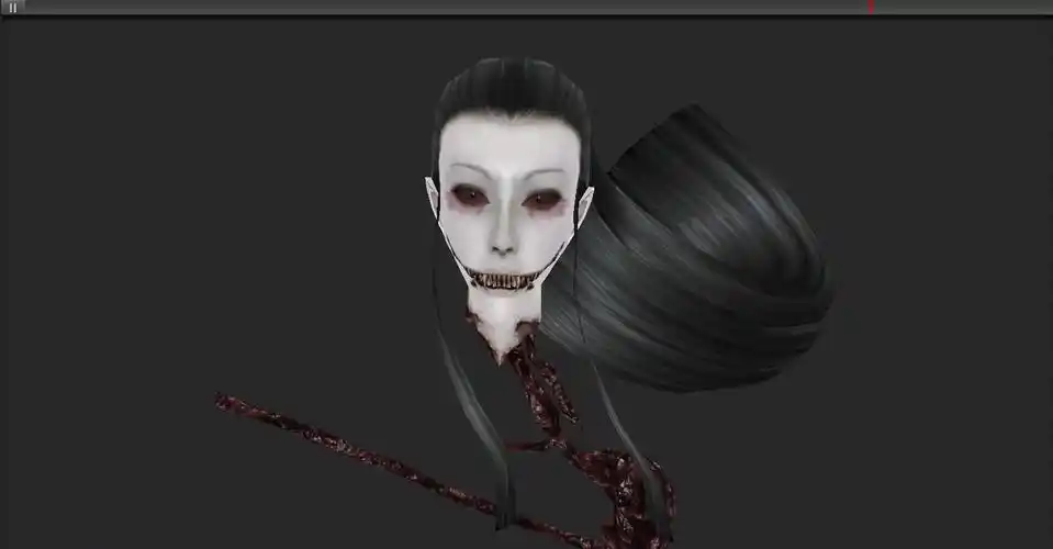 《恐怖之眼》带你从几个角度近距离看娘娘模型(声音动画)_哔哩哔哩