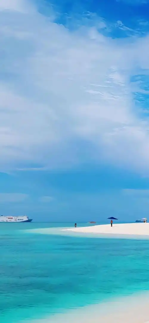 你的壁纸该换了##海##沙滩##风景壁纸##唯美