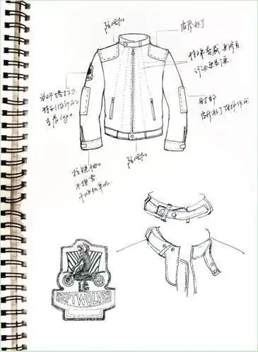 补丁衣服小人简笔画