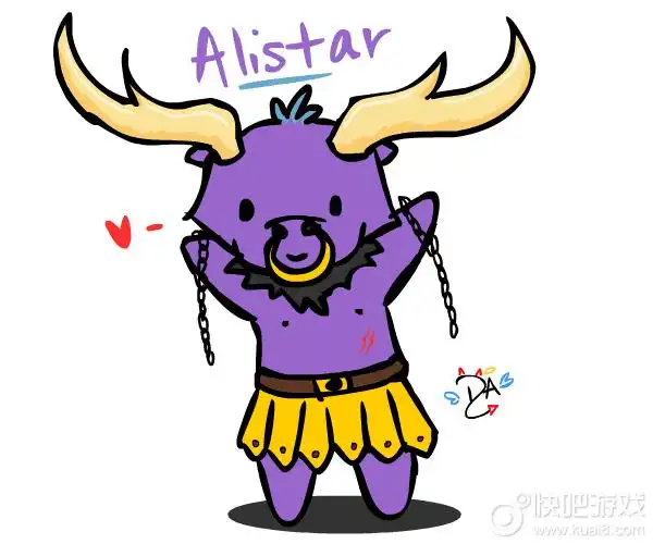 英雄联盟lol q版英雄漫画_英雄联盟lol英雄手绘图片(5)_快吧游戏