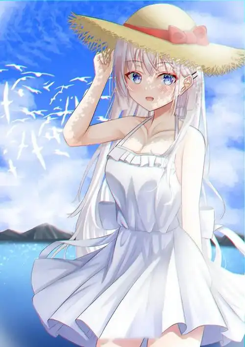 动漫二次元美女图片jk小姐姐高清壁纸