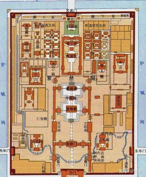 有没有明朝紫禁城全图?