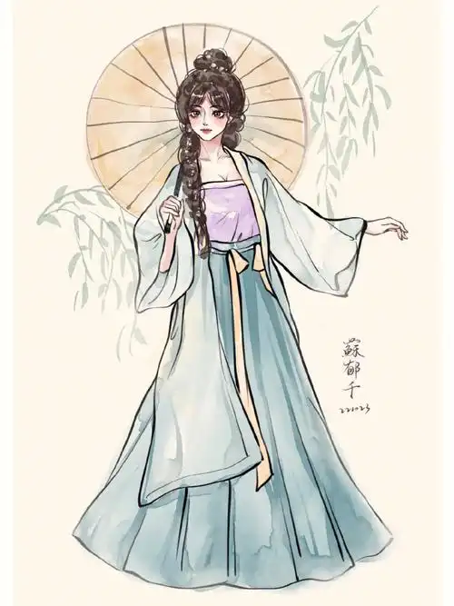 速写 #画画  #人物插画   #古风插画  #摸鱼  #约稿 #畫畫   #手绘