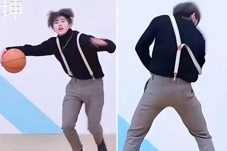 张艺兴蔡徐坤闹别扭了?都是伴舞造型惹的祸,背带裤成了专利?