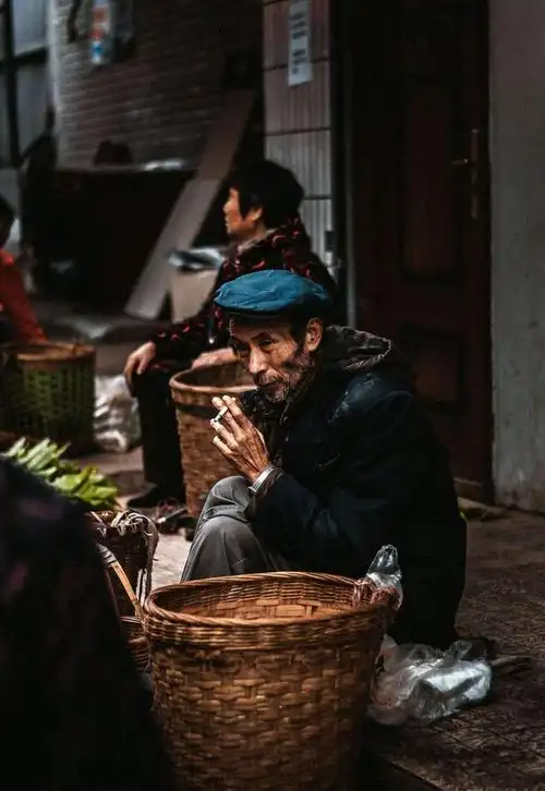 菜市场拍摄的照片,这才是最真实的生活!某天我们也会老去!