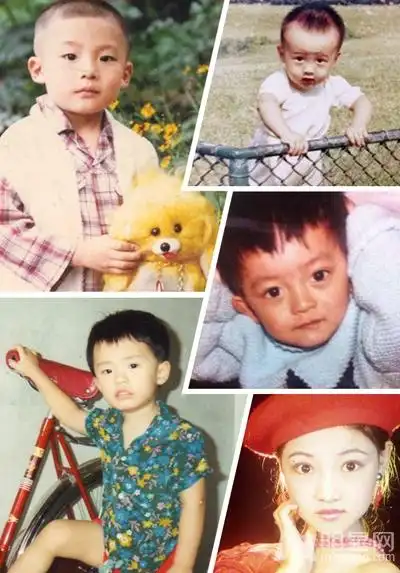 明星齐秀童年照 娄艺潇天生丽质获赞_陈赫_技点网