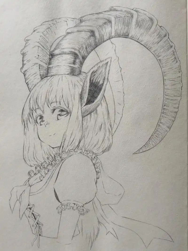 喜欢的话关注点赞吧!#手绘 #临摹 #动漫#手绘教 - 抖音